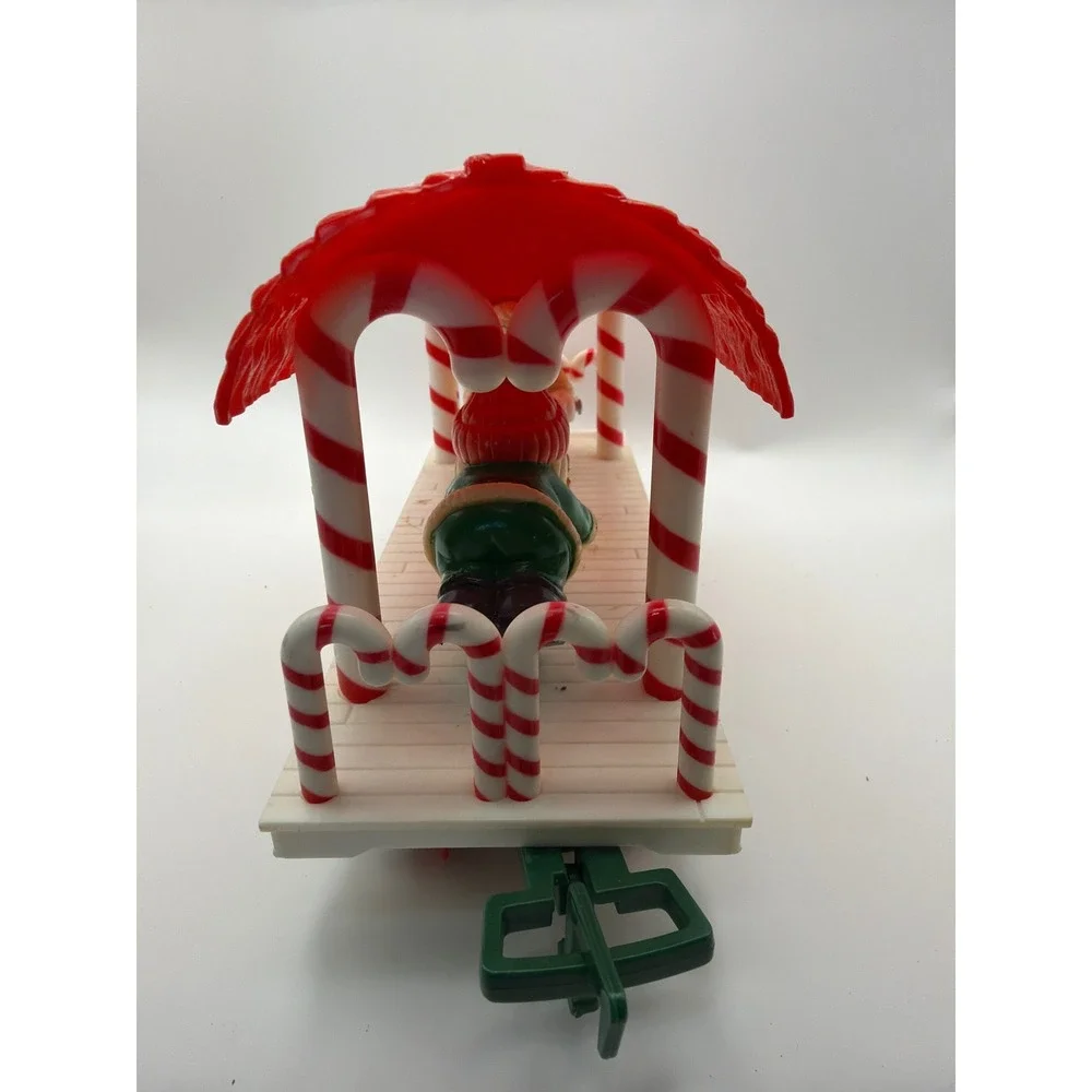 New Bright Holiday Express Christmas Elf Pump Car G Scale Animated Train Car